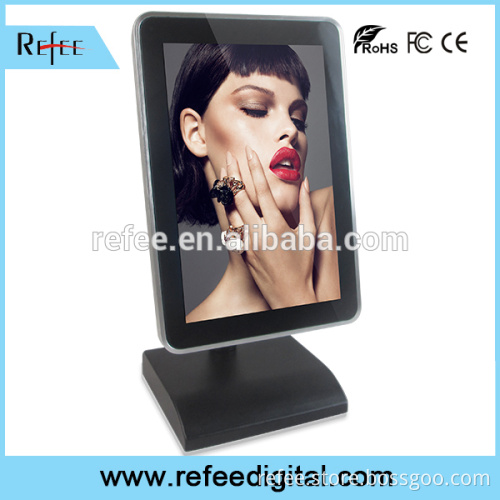 10.1 inch Tabletop Android OS, quad core, touch kiosk, digital signage, advertisement player